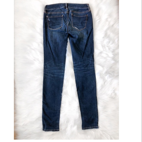 American Eagle Low Rise Stretch Denim Jeggings - Picture 2 of 7